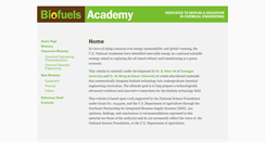 Desktop Screenshot of biofuelsacademy.org